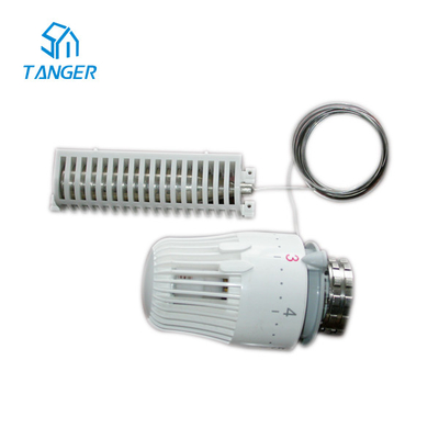 Cabeça termostática da cabeça de Trv do radiador M30 com o telecontrole capilar de aço inoxidável