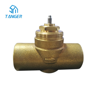Condicionador de ar PN16 DN20 Kvs 4,5 do trv da válvula do radiador do aquecimento Underfloor