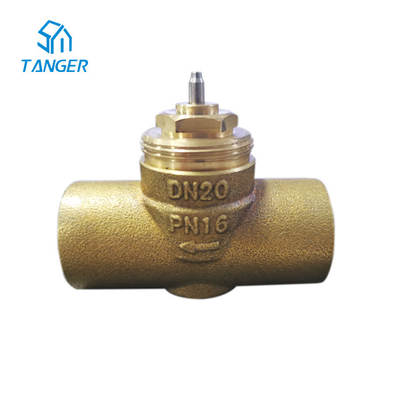 Condicionador de ar PN16 DN20 Kvs 4,5 do trv da válvula do radiador do aquecimento Underfloor