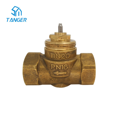 o radiador PN16 da válvula do trv do trv de 15mm 10mm encanta a elevação da porca flui Rate Kvs 4,5&quot;