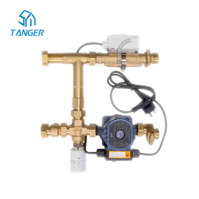 Ajustando o misturador termostático de mistura múltiplo Underfloor da bomba da água do sistema de aquecimento